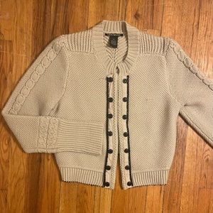 Lucky Brand 100% Wool Cardigan